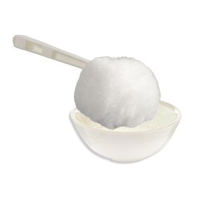 Carlisle FoodService Products 3623802 Bowl Mop, 19" Height, 15" Width, 12" Length, Polypropylene (PP), White