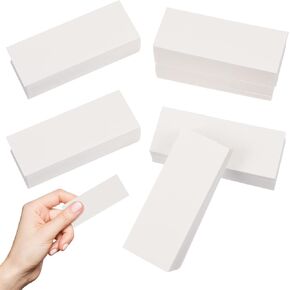 500pcs Quantitative Filter Paper Chromatography Paper Strips Laboratory Cleaning Paper for Chemistry Laboratories Classroom School