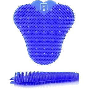 Anti-Splash Deodorizer Urinal Screen Mats (10 Pack) | Premium Long Bristle Splash Reducing Urinal Cake | Lasting Odor Freshener | Ideal for Bathrooms, Restrooms in Restaurants, Bars, Schools & Offices in Saudi Arabia