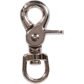 Hardware Essentials 321446 Round Swivel Trigger Snap-1/2 x 2-7/16", Nickel
