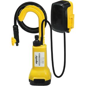 مضخة مياه غاطسة من Mellif لبطارية Dewalt 20V MAX، مضخة نقل مياه معلقة برميلية لاسلكية بقدرة 80 وات، مضخة مرافق محمولة بقدرة 475 جيجا في الساعة لحوض السباحة والحديقة والطابق السفلي (بدون بطارية) in Kuwait