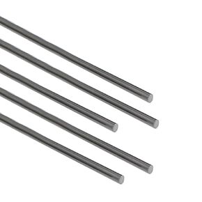 Fielect 1mm Carbon Fiber Rod for RC Airplane Matte Pole Length 400mm 15.7 inch 5pcs