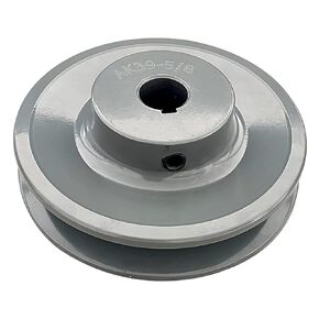 CCLINK AK39-5/8 Single Groove Pulley, V-Belt Sheave,3.75" OD 5/8" Bore, A Belt Section, Grey Cast Iron,for V-Belt