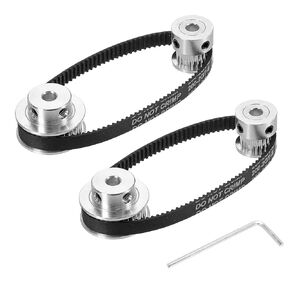 MECCANIXITY Timing Pulley 20&36 Teeth 5mm Bore Synchronous Wheel with Belt and Wrench for 3D Printer, CNC Machine