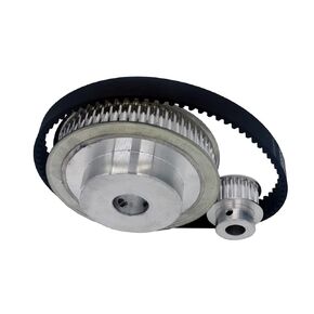 HTD 5M Timing Belt Pulley 15mm Width 405mm Belt 60 Teeth 20Teeth 3:1 Ratio Synachronous Pulley 5mm 6mm 8mm 10mm 12mm 14mm 15mm 16mm 19mm 20mm 22mm 24mm 25mm Transmission Pulley (60T-12mm, 20T-8mm)