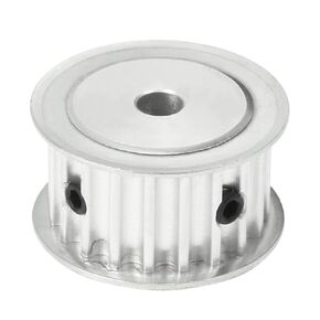 uxcell Aluminum 20 Teeth 6mm Bore 5mm Pitch Timing Belt Pulley for 15mm Belt