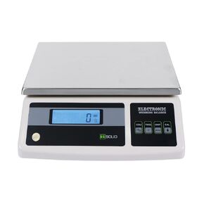 U.S. Solid Compact Bench Scale – Digital Bench Platform Balance, 21 kg x 0.1 g (46 lb * 0.0002 lb)