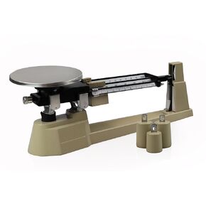 Vision Scientific VB0100-3 Triple Beam Balance with Tare and Weight Set, 2610 g Capacity