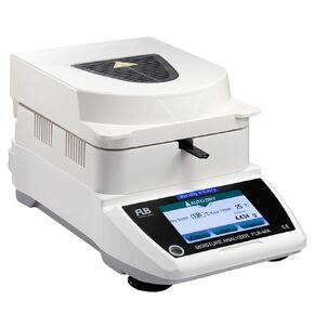 Moisture anlyzer Spanish English Germany Menu Balance Meter 0.01% Readability 0.001g 110V 3 Drying Modes Touch Screen RS232 Interface Water Content Test (110g0.001g)…