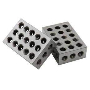 Precision Parallel Blocks Matched .0002" 1-2-3/2-4-6 Blocks, 11/23/No Holes Machinist Set Up Blocks (No Holes,1-2-3)