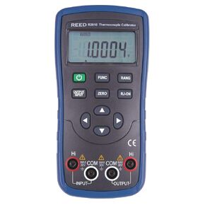 REED Instruments R2810 Thermocouple Calibrator (8 Thermocouple Types R, S, B, E, K, J, T, N)