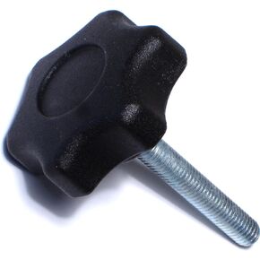 014973135911 Male Threaded Fluted Knob, 8mm-1.25 x 50mm Stud, Piece-2