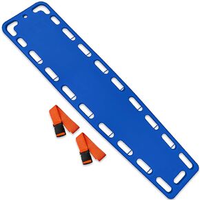 Spine Board Stretcher for Patient Transfer, Recovery & Immobilization Backboard - Durable, Lightweight, 700 lbs Capacity, Orange