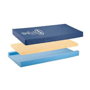 Invacare Softform Premier Bariatric Hospital Bed Mattress, 80" Length, 42" Width, 6" Height, IPM1080B42