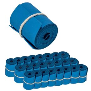 Disposable Tourniquet [Pack of 25] Blue 1" x 18 Inch Long Rolled and Banded Single-Use Elastic Latex-Free First Aid Tourniquets (25)
