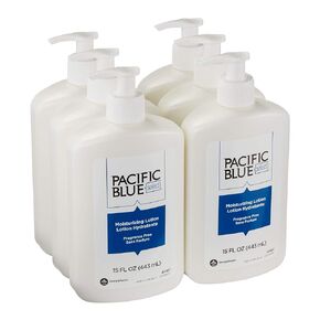 Pacific Blue Select Countertop Moisturizing Lotion by GP PRO (Georgia-Pacific), Unscented, 43461, 443 mL Per Bottle, 6 Bottles Per Case in Kuwait