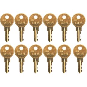 for Your Janitor Bobrick Cat-74 Dispenser Key - 12 Pack of Keys