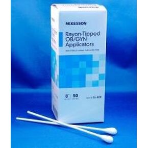 MCK80801200 - Mckesson Brand Swabstick McKesson Rayon Tip Paper Shaft 8 Inch NonSterile