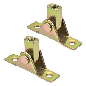 Fielect 3pcs M8 Female Thread PA66A5 Gas Spring End Fitting Black Gas Spring Connector Generator Accessories