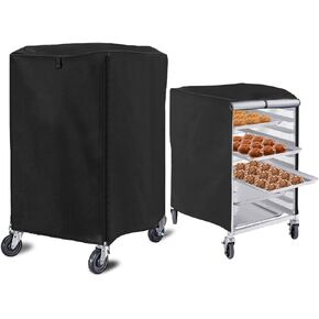 n Pan Rack Cover, 23x28x32in High Density Waterproof and Dustproof Bread Rack Cover, Bakery Single Rack Covers.