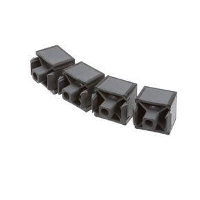 Cadco PD1001AO Grey Plastic + Rubber Foot Se