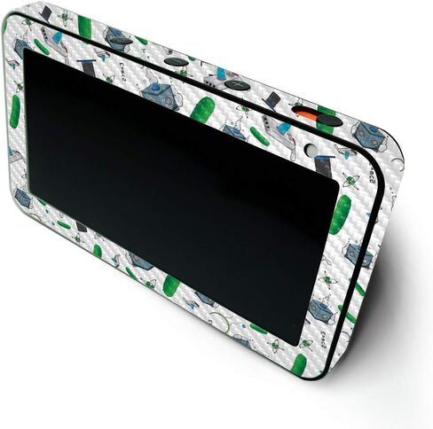 MIGHTY SKINS MightySkins غلاف من ألياف الكربون لـ Amazon Echo Show 5 (الجيل 1 والجيل 2) - وحدات التحكم الرجعية 1 | لمسة نهائية متينة من ألياف الكربون | سهل التطبيق وتغيير النمط | صنع في الولايات المتحدة الأمريكية in Saudi Arabia