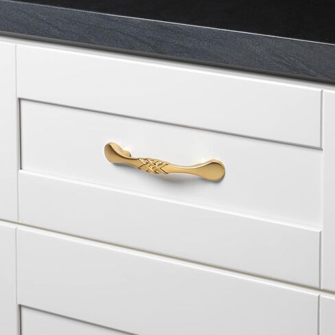 GlideRite Hardware GR-83063-BG-10 3 بوصة من المركز إلى المركز مقبض أجهزة خزانة سحب مضفرة كلاسيكية 10 عبوات in Kuwait