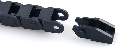 URBEST Cable Drag Chain, 15 x 40mm Towline Wire Carrier 1 M/ 3.3Ft Plastic Semi Enclosed Machine Tool (15x40mm) in Kuwait