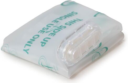 Primacare RS-8632 حاجز الإنعاش القلبي الرئوي للمستجيب الأول مع صمام اتجاه واحد، درع الوجه مع فلتر HEPA للتدريب على الإنعاش القلبي الرئوي، 2 × 2 × 1 بوصة in Kuwait