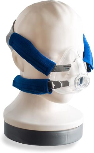 غطاء حزام CPAP من Snugel - عبوة من أربعة (4) أغطية حزام CPAP عالمية - تناسب جميع أقنعة CPAP - تصميم عالمي وقابل لإعادة الاستخدام من الصوف فائق النعومة لتقليل ضغط غطاء رأس قناع CPAP in Saudi Arabia