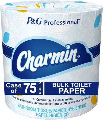 Charmin Professional Toilet Paper Bulk for Businesses, Individually Wrapped & Hammermill Printer Paper, 20 lb Copy Paper, 8.5 x 11-1 Pallet, 40 Cases (200,000 Sheets) - 92 Bright, Made in the USA in Saudi Arabia