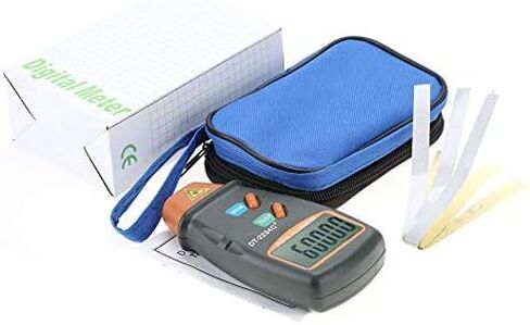 Digital Non-Contact Tachometer,DT-2234C RPM Tach Tester Meter 2.5-99,999RPM Auto Range Motor Digital Photo Tachometer,LCD ABS,Per Car,Wheels, Lathe, Electrical Fan,Paper Making in Saudi Arabia