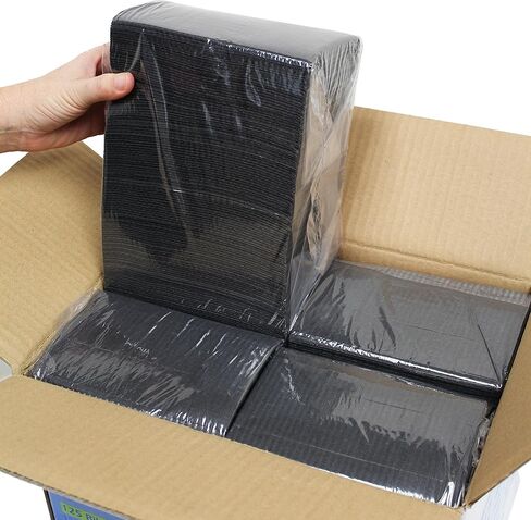 مرايل/ملابس لاب للأسنان من Adenna BIB740BK، أسود (صندوق مكون من 500 قطعة) - BIB740BK in Kuwait