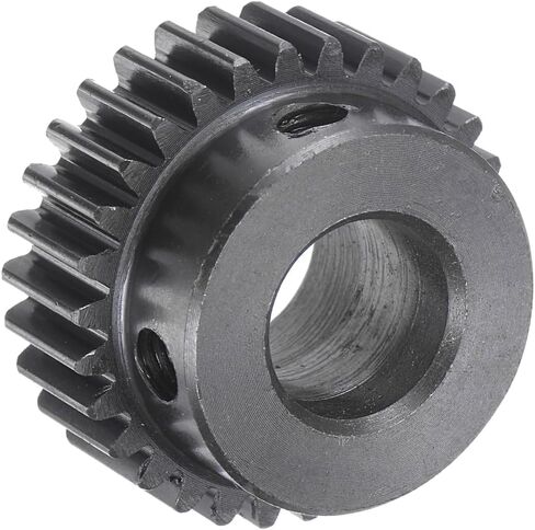Mod 1 Spur Diff Differential Motor Pinion Gear 30 Teeth- [12.7mm Aperture X10mm Height], Suitable for RC Cars, 45 Steel in Saudi Arabia