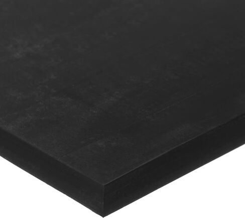 رول مطاط SBR، أسود، لاصق أكريليك، 75A، 3/32 بوصة سمك × 36 بوصة عرض × 40 قدم طول in Saudi Arabia