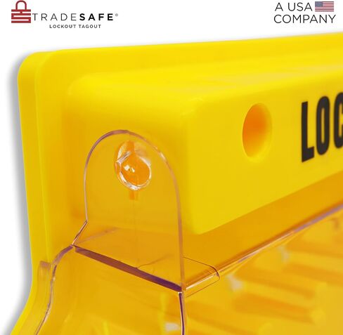 TRADESAFE Lockout Tagout Station with Loto Devices - Lock Out Tag Out Kit Board, 8 Safety Lock Set, 3 Hasps, 30 Do Not Operate Tags, OSHA Compliance in Saudi Arabia