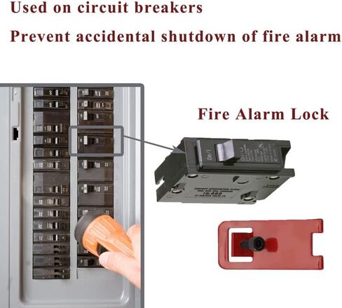 10 مجموعات من قفل إنذار الحريق، تعمل على منع الإغلاق العرضي لجهاز إنذار الحريق، وقفل الحريق in Kuwait