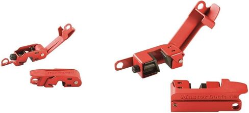 Master Lock Circuit Breaker Lockout Bundle with 493B Standard Single and Double Toggle Lock (1 Count) and 491B Tall and Wide Toggle Lock in Saudi Arabia