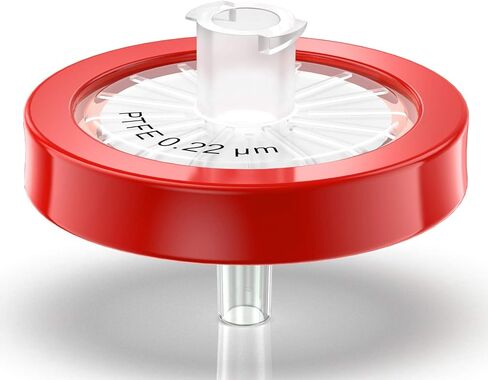 Syringe Filters PTFE Hydrophobic 25 mm 0.22 um Non Sterile 25/pk by KS-Tek in Saudi Arabia