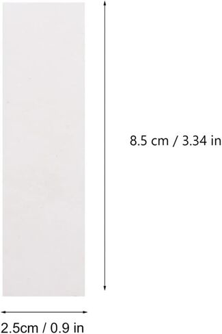 Chromatography Paper Strips- 500Pcs Experiments Filter Paper for Pigment Separation and Science Experiment for Laboratories, Chemistry, Classroom, University, Student (3.34 x0.9 Inch) in Saudi Arabia