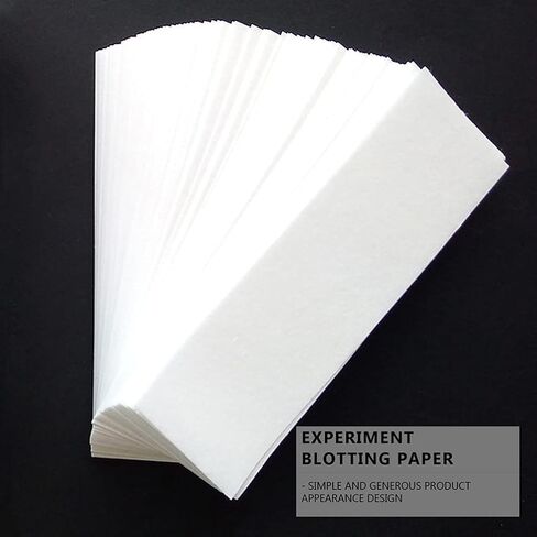 Chromatography Paper Strips- 500Pcs Experiments Filter Paper for Pigment Separation and Science Experiment for Laboratories, Chemistry, Classroom, University, Student (3.34 x0.9 Inch) in Saudi Arabia