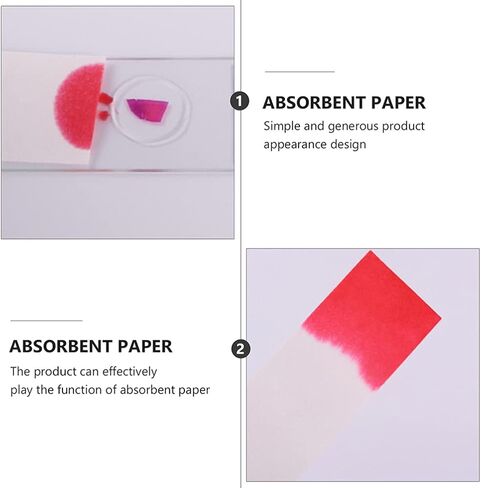 Chromatography Paper Strips- 500Pcs Experiments Filter Paper for Pigment Separation and Science Experiment for Laboratories, Chemistry, Classroom, University, Student (3.34 x0.9 Inch) in Saudi Arabia