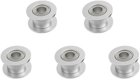 MOTOU® بكرة المهمل لحزام التوقيت من الألومنيوم 16T عالية الدقة للطباعة ثلاثية الأبعاد والتصنيع باستخدام الحاسب الآلي، مناسبة لحزام التوقيت بعرض 6 مم in Kuwait