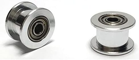 MOTOU® بكرة المهمل لحزام التوقيت من الألومنيوم 16T عالية الدقة للطباعة ثلاثية الأبعاد والتصنيع باستخدام الحاسب الآلي، مناسبة لحزام التوقيت بعرض 6 مم in Kuwait