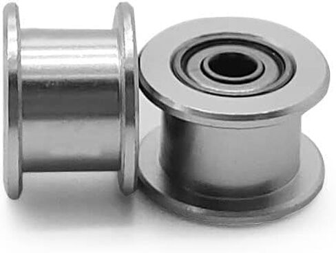 MOTOU® بكرة المهمل لحزام التوقيت من الألومنيوم 16T عالية الدقة للطباعة ثلاثية الأبعاد والتصنيع باستخدام الحاسب الآلي، مناسبة لحزام التوقيت بعرض 6 مم in Kuwait