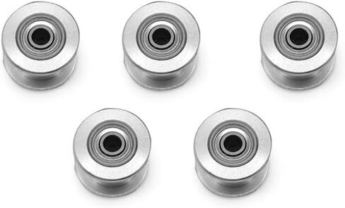 MOTOU® بكرة المهمل لحزام التوقيت من الألومنيوم 16T عالية الدقة للطباعة ثلاثية الأبعاد والتصنيع باستخدام الحاسب الآلي، مناسبة لحزام التوقيت بعرض 6 مم in Kuwait