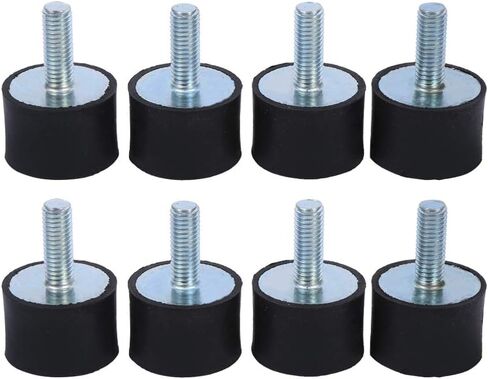 4Pcs Rubber Isolators 304 M6, Keenso Rubber M6 Vibration Mount AntiVibration Boat Bobbins (VD20*15 M6*18) in Saudi Arabia