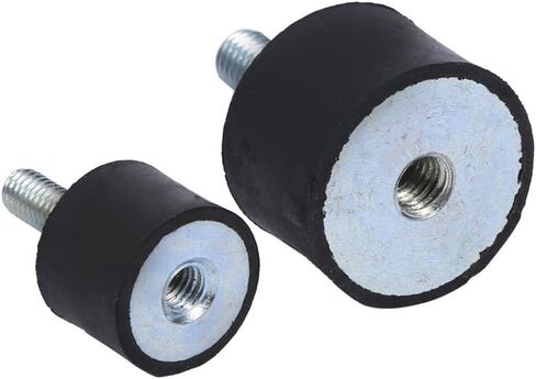 4Pcs Rubber Isolators 304 M6, Keenso Rubber M6 Vibration Mount AntiVibration Boat Bobbins (VD20*15 M6*18) in Kuwait