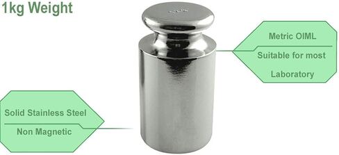 Calibration Weight for AWS Digital Scale, Chrome Plated, Carbon Steel, 500G - (Chrome Finish) - AMERICAN WEIGH SCALES in Saudi Arabia