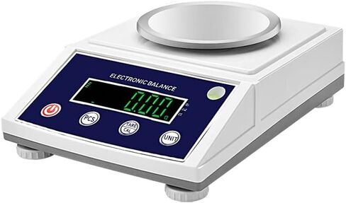 Hochice High Precision Lab Gram Counting Scale Scientific Analytical Laboratory Balance Digital Electronic Scale Jewelry Scales 1000gx0.01g Accurate with RS232 Port in Kuwait